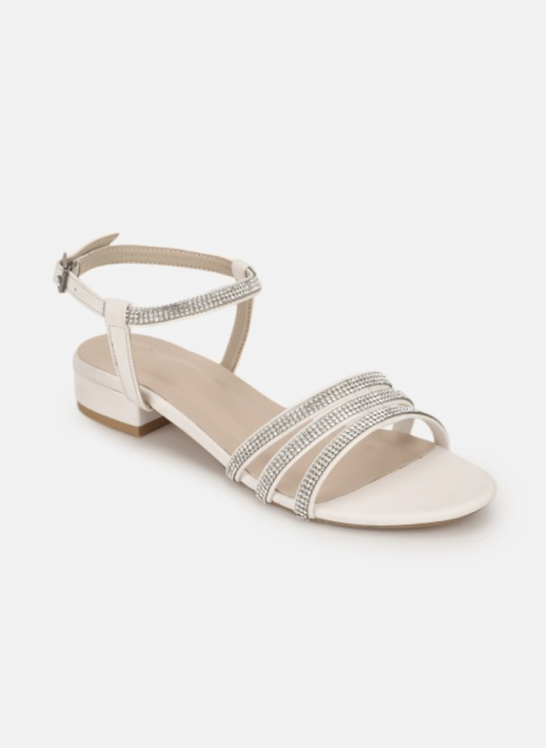Women Embellished Party Open Toe Flats