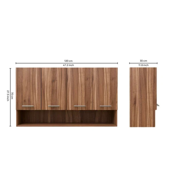 Myra Engineered wood Wall Mounted Kitchen Cabinet