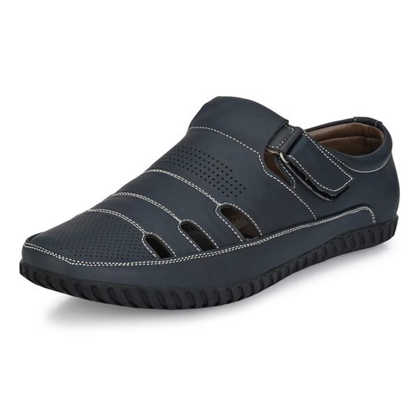fisherman Sandals with Cushioned Insocks, Hook & Loop Strap,