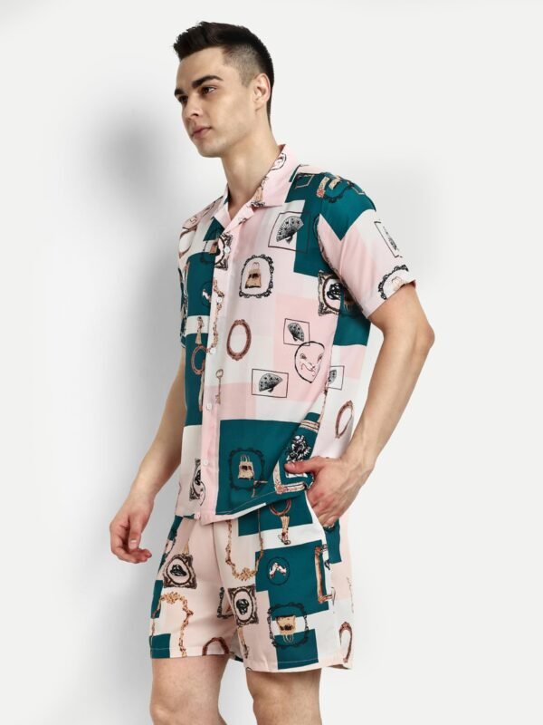 TRENDZ Men's Rayon Pajama Set